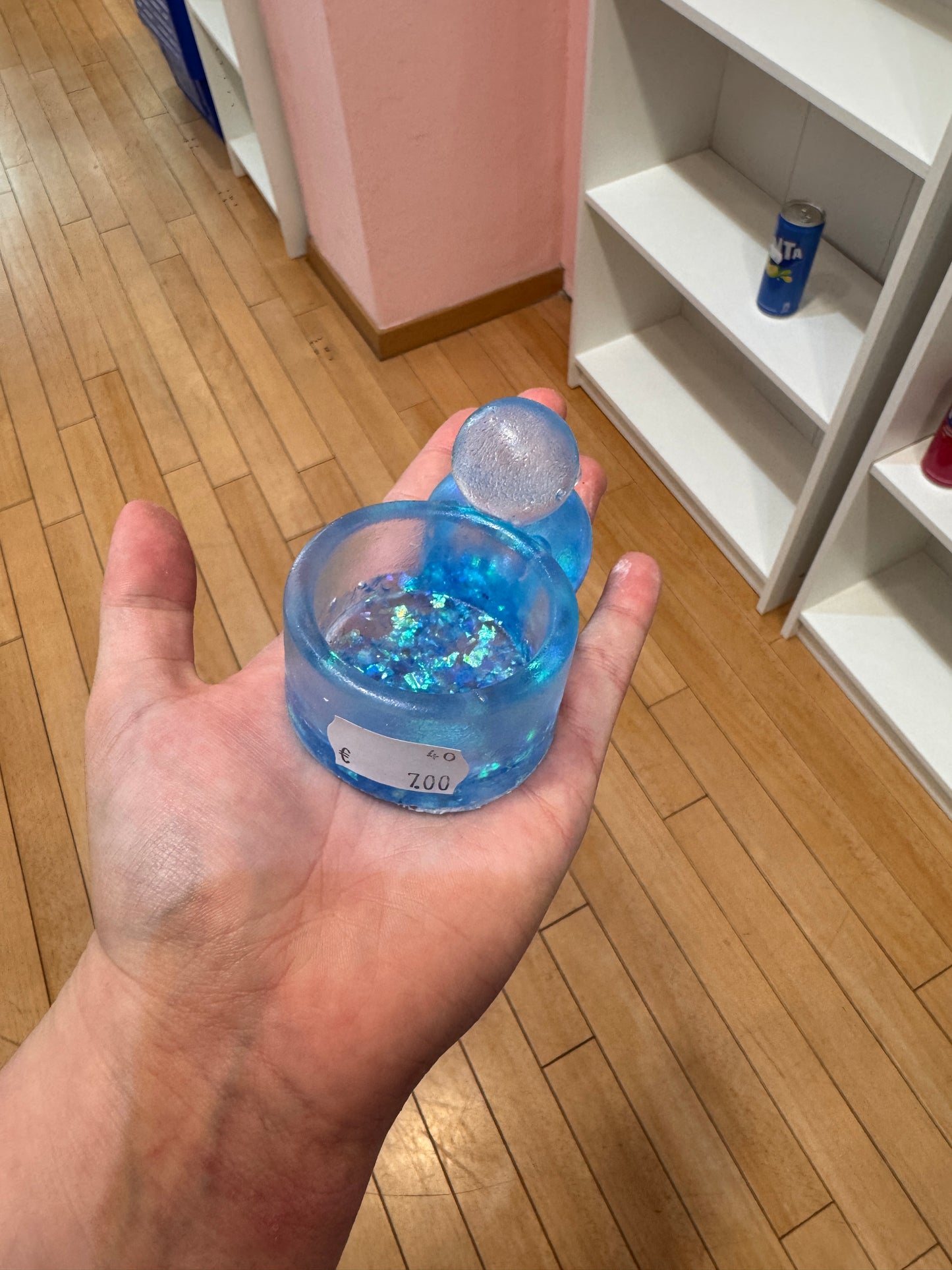 Teelicht in Hasen Form aus Epoxidharz