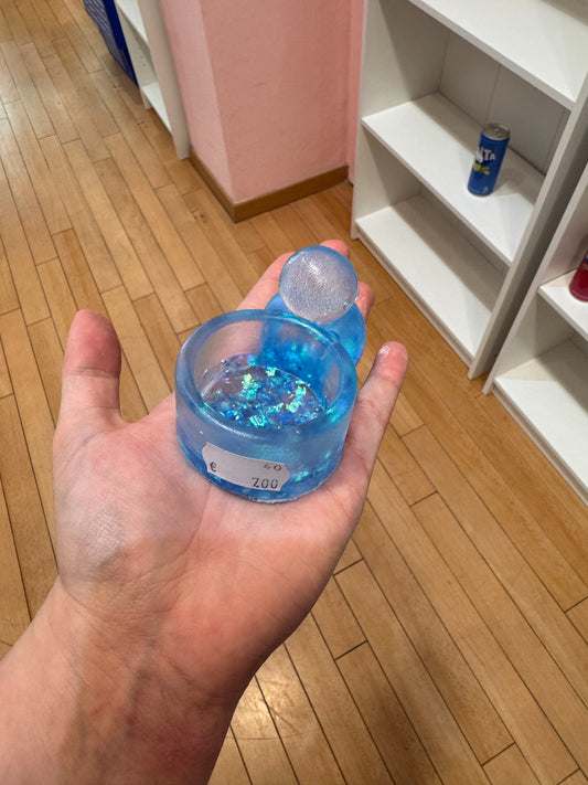 Teelicht in Hasen Form aus Epoxidharz