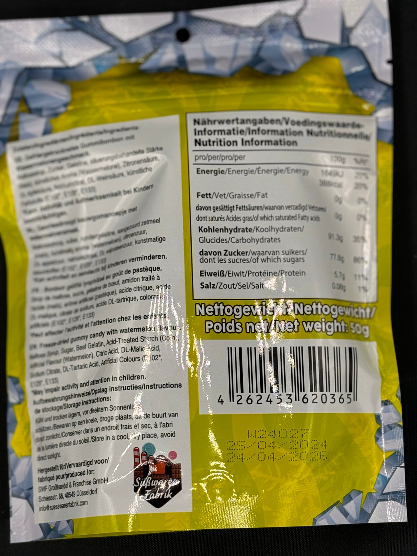 Frosty Bites Gummy Watermelon 50g