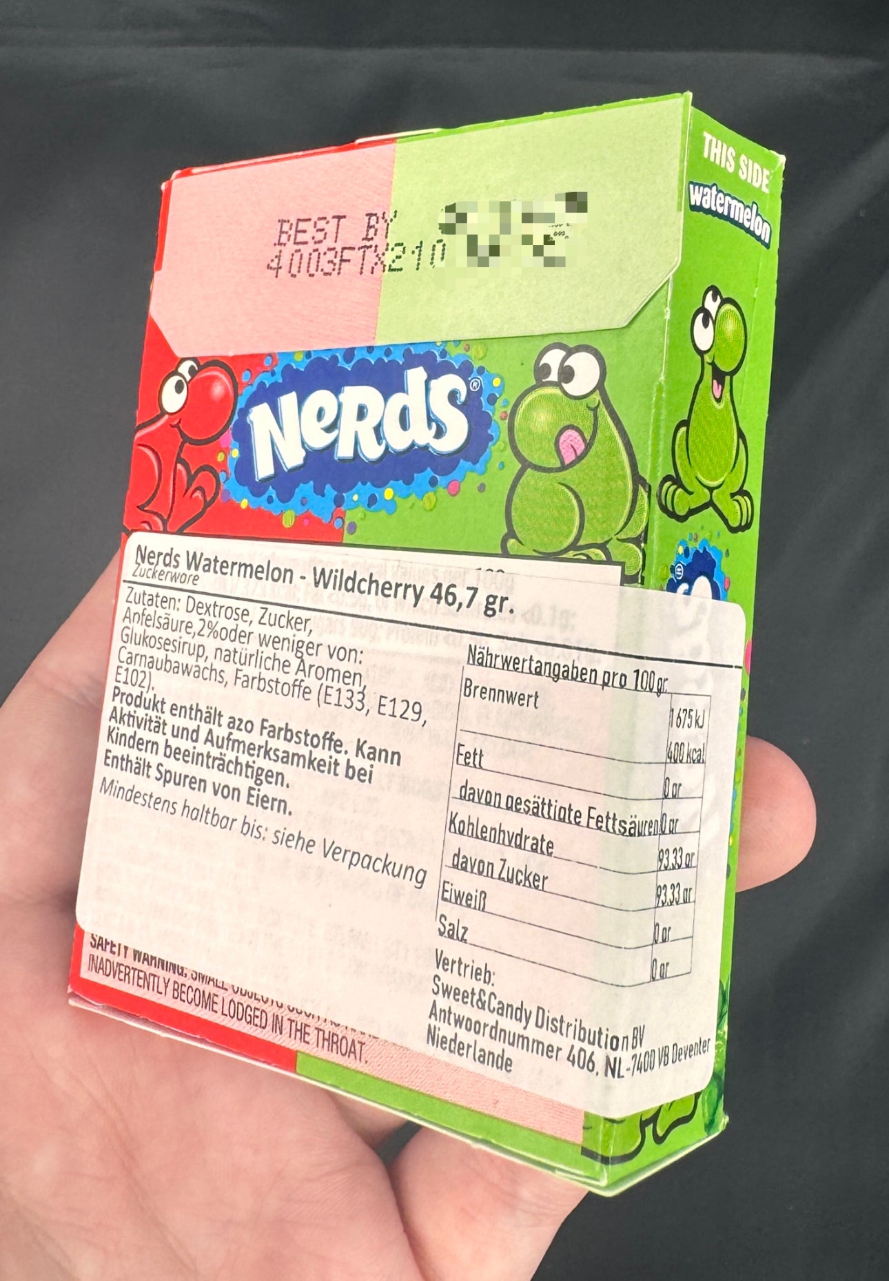 Nerds Watermelon & Cherry (USA)