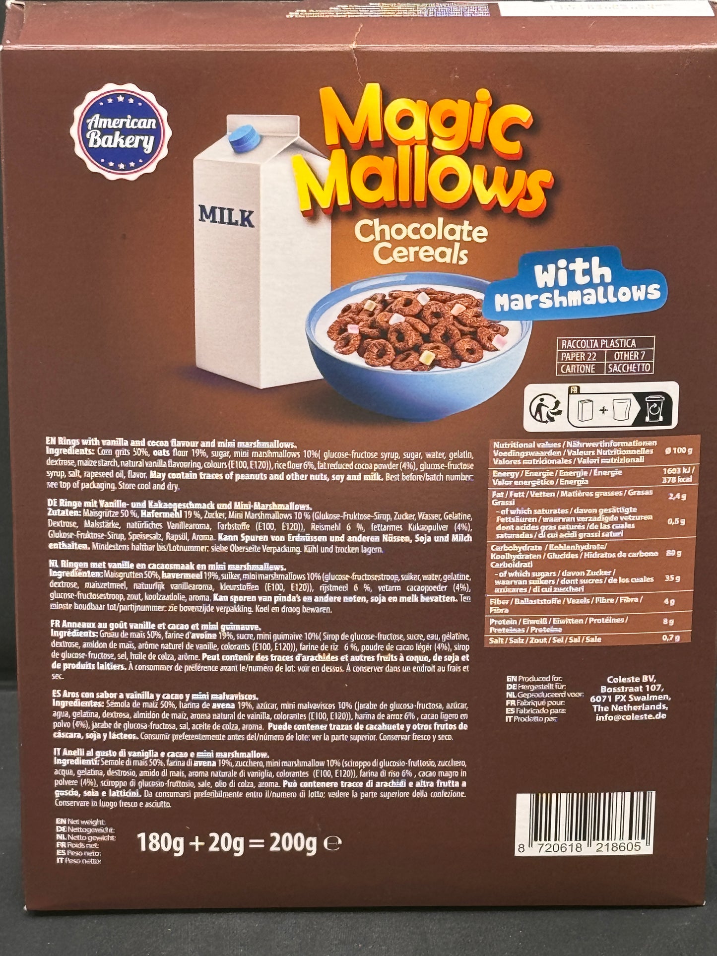 Magic Mallows Chocolate Cereals